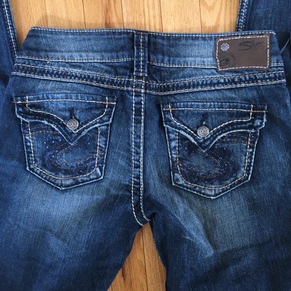 Silver Jeans McKenzie slim straight leg sz 28/34 NWOT - Picture 7 of 7